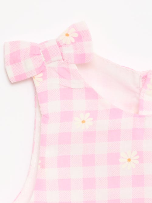 Uitlopende mouwloze jurk - Kiabi