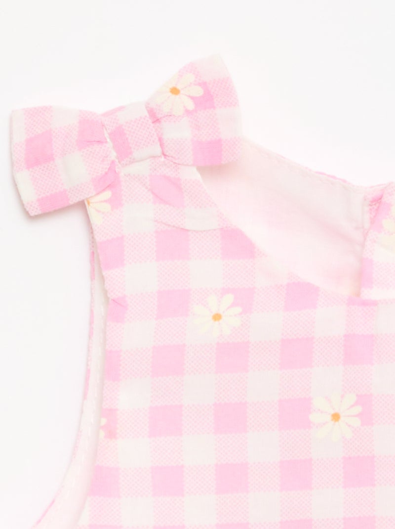 Uitlopende mouwloze jurk Rose - Kiabi