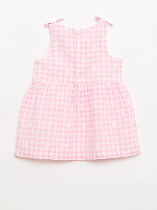 Uitlopende mouwloze jurk - Kiabi