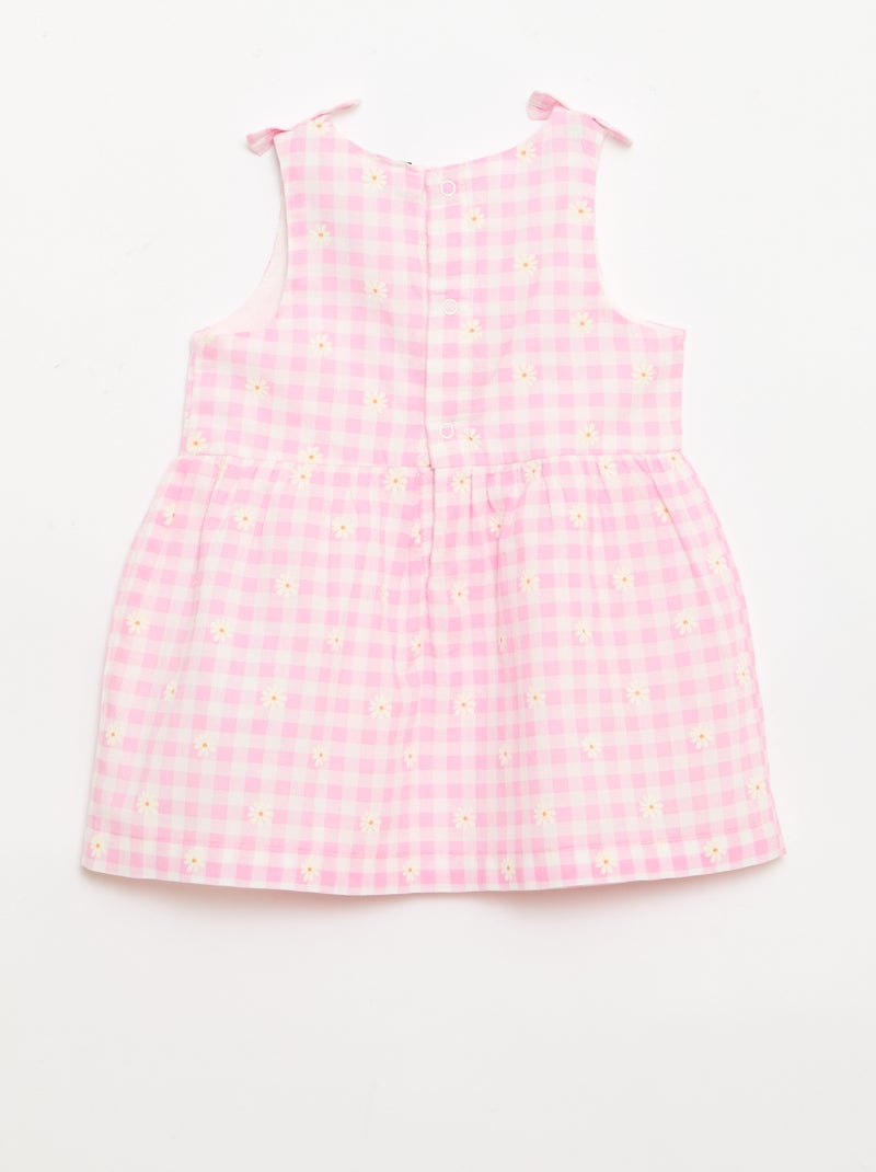 Uitlopende mouwloze jurk Rose - Kiabi