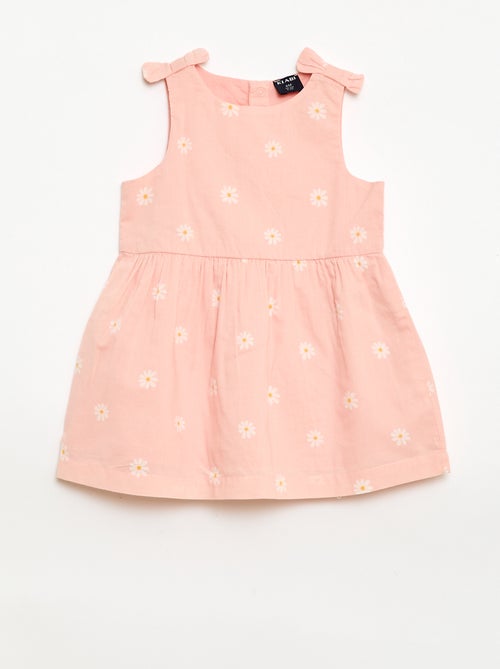 Uitlopende mouwloze jurk - Kiabi