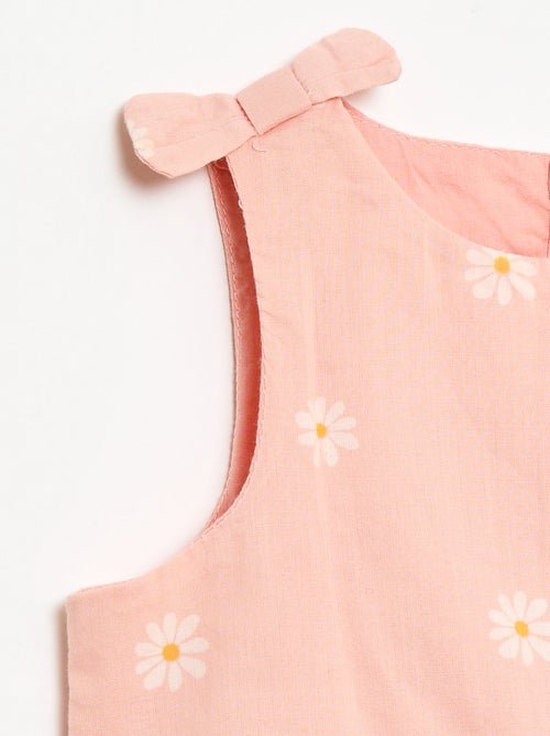 Uitlopende mouwloze jurk - Kiabi