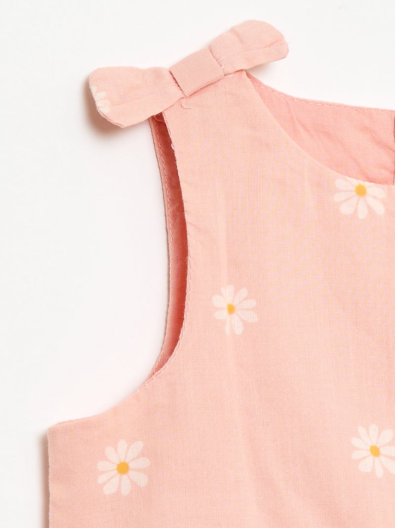 Uitlopende mouwloze jurk Rose - Kiabi