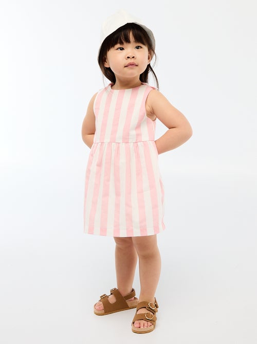 Uitlopende mouwloze jurk - Kiabi