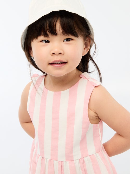 Uitlopende mouwloze jurk - Kiabi