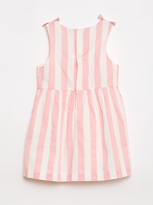 Uitlopende mouwloze jurk - Kiabi