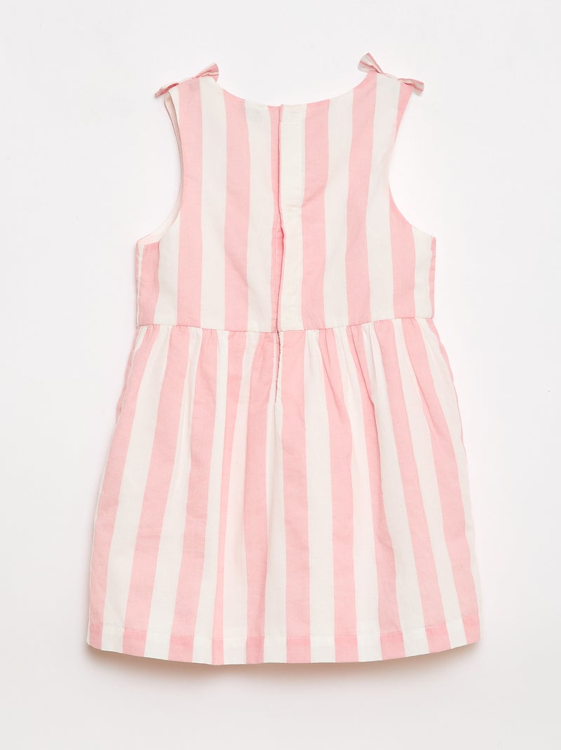 Uitlopende mouwloze jurk Rose - Kiabi