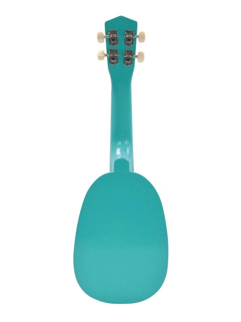 Ukulele stitch en bois avec cordes en nylon Bleu - Kiabi