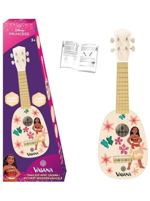 Ukulele vaina en bois avec cordes en nylon - 53 cm - Kiabi Ukulele vaina en bois avec cordes en nylon - 53 cm - Kiabi