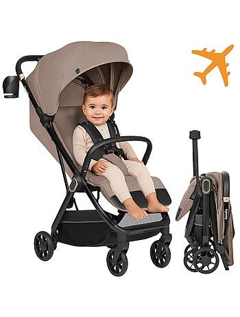 Ultra-compacte buggy LIONELO Bess - Vliegtuig geschikt - Lichtgewicht - Snel inklapbaar