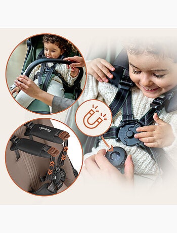 Ultra-compacte buggy LIONELO Bess - Vliegtuig geschikt - Lichtgewicht - Snel inklapbaar