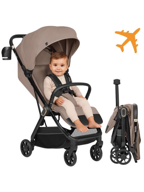 Ultra-compacte buggy LIONELO Bess - Vliegtuig geschikt - Lichtgewicht - Snel inklapbaar - Kiabi Ultra-compacte buggy LIONELO Bess - Vliegtuig geschikt - Lichtgewicht - Snel inklapbaar - Kiabi