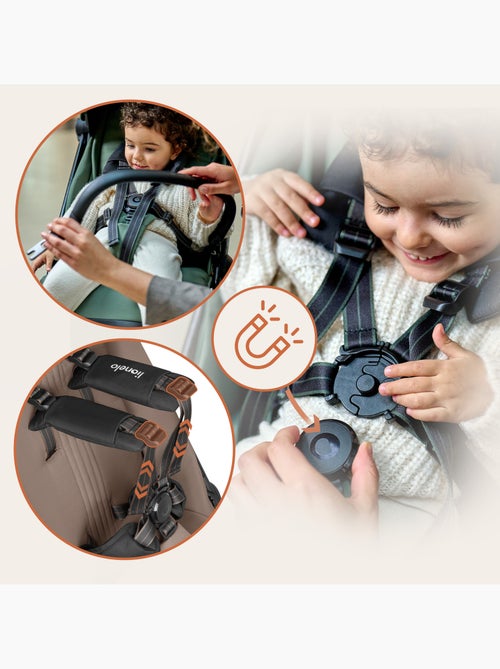 Ultra-compacte buggy LIONELO Bess - Vliegtuig geschikt - Lichtgewicht - Snel inklapbaar - Kiabi Ultra-compacte buggy LIONELO Bess - Vliegtuig geschikt - Lichtgewicht - Snel inklapbaar - Kiabi