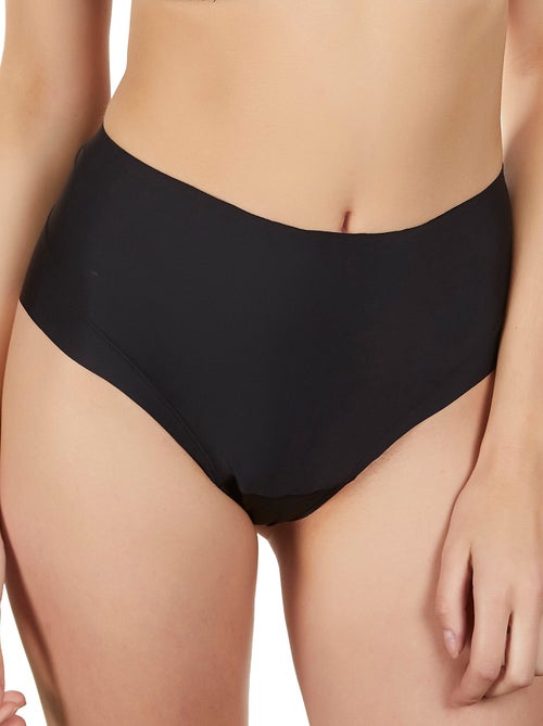 Ultra-onzichtbare slips met hoge taille - Kiabi Ultra-onzichtbare slips met hoge taille - Kiabi