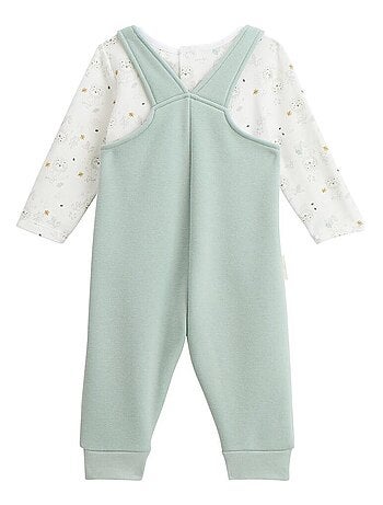Ultra-warme fleece babyoveralls en kenya t-shirt set