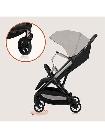 Ultracompacte LIONELO Julie Air buggy – Geschikt voor het vliegtuig – Lichtgewicht – Snel opvouwbaar