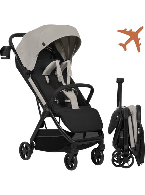 Ultracompacte LIONELO Julie Air buggy – Geschikt voor het vliegtuig – Lichtgewicht – Snel opvouwbaar - Kiabi Ultracompacte LIONELO Julie Air buggy – Geschikt voor het vliegtuig – Lichtgewicht – Snel opvouwbaar - Kiabi