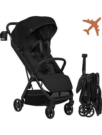Ultracompacte LIONELO Julie Air buggy – Geschikt voor het vliegtuig – Lichtgewicht – Snel opvouwbaar