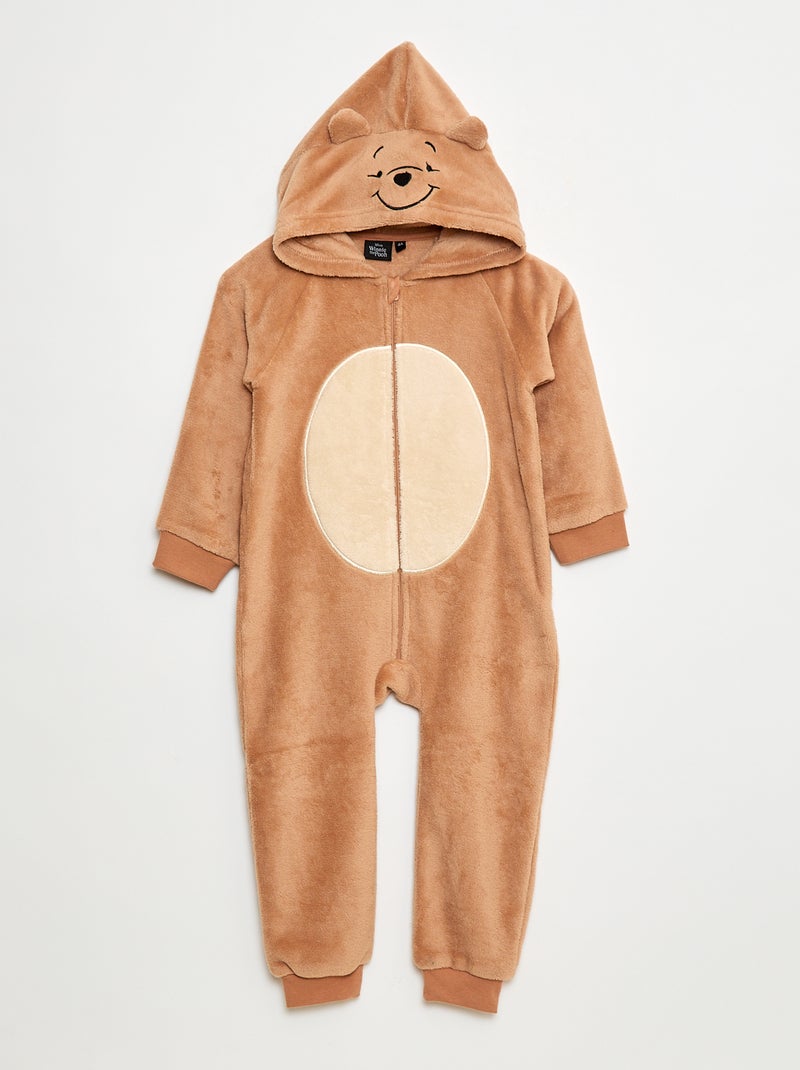 Ultrazacht fleece pyjamapakje 'Winnie' 'Disney' Biege - Kiabi