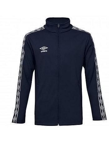 Umbro diam jongens vest met rits groen 647770
