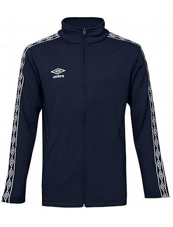 Umbro diam jongens vest met rits groen 647770
