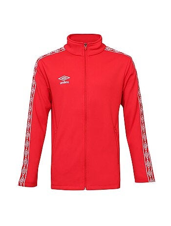 Umbro diam jongens vest met rits groen 647770