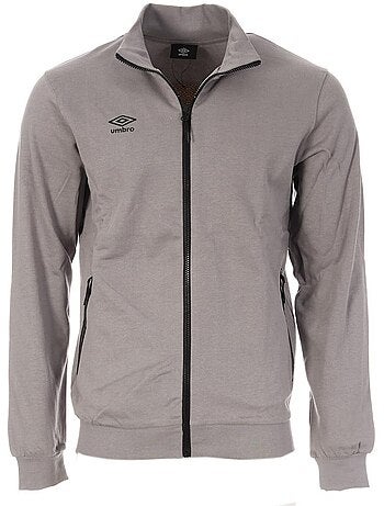 Umbro donkergrijs trainingsjack voor heren - bas net collectie