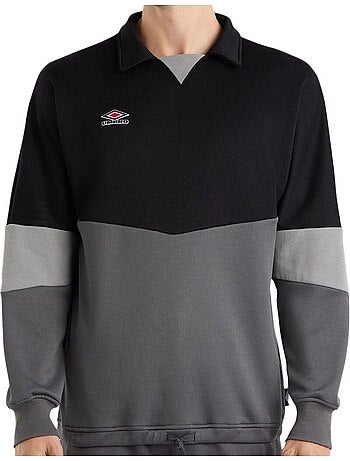 Umbro drill top heren zwart sweatshirt