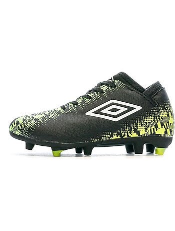 Umbro form net voetbalschoenen zwart/geel voor jongens