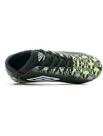 Umbro form net voetbalschoenen zwart/geel voor jongens