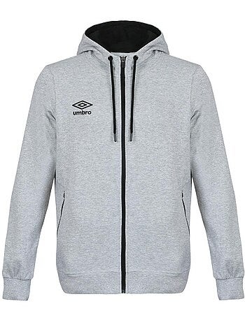 Umbro heren grijs zip-up sweatshirt 943861