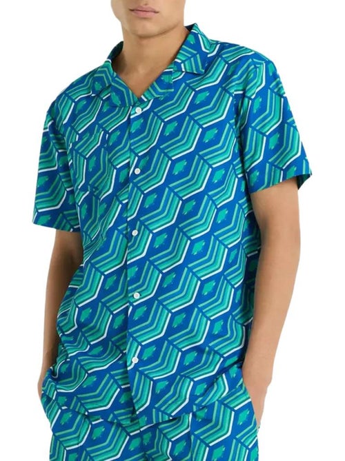 Umbro Heren Groen Overhemd met Print - Regale - Kiabi Umbro Heren Groen Overhemd met Print - Regale - Kiabi