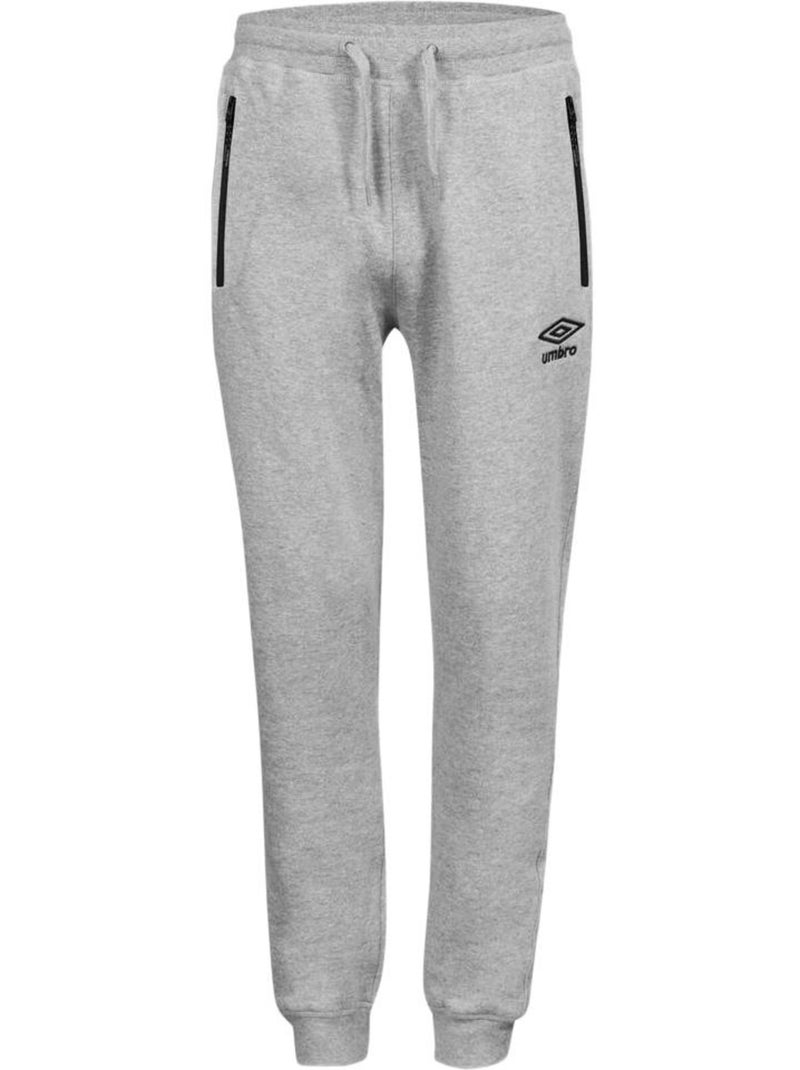 Umbro Joggingbroek Heren - Grijze Cuff Broek Zilvergrijs - Kiabi