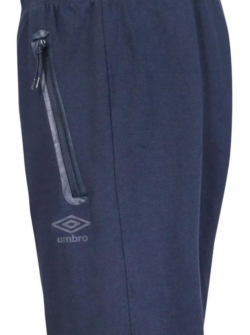 Umbro joggingbroek voor heren, marineblauw, met fleecevoering Marineblauw - Kiabi