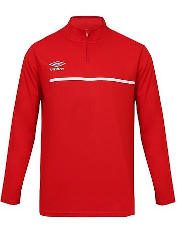 Umbro jongens hoodie rits rood 724910
