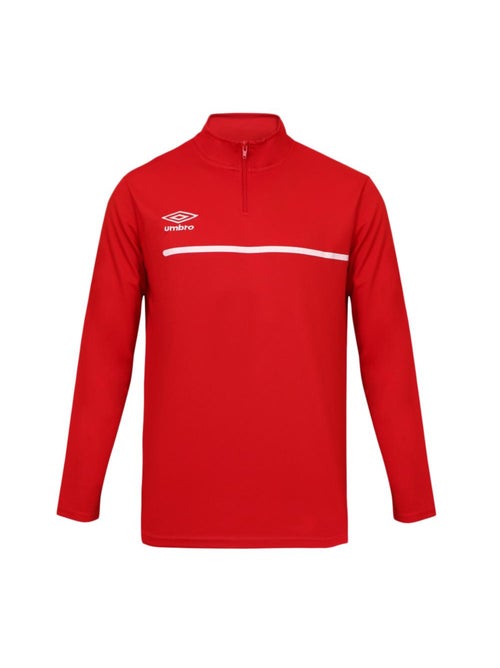 Umbro Jongens Hoodie Rits Rood 724910 - Kiabi Umbro Jongens Hoodie Rits Rood 724910 - Kiabi