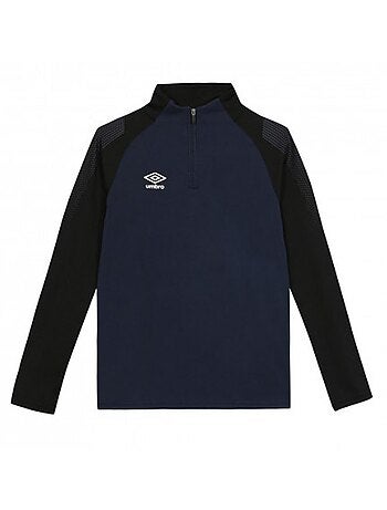 Umbro jongens sweatshirt zwart/marineblauw