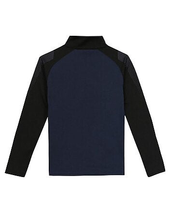 Umbro jongens sweatshirt zwart/marineblauw