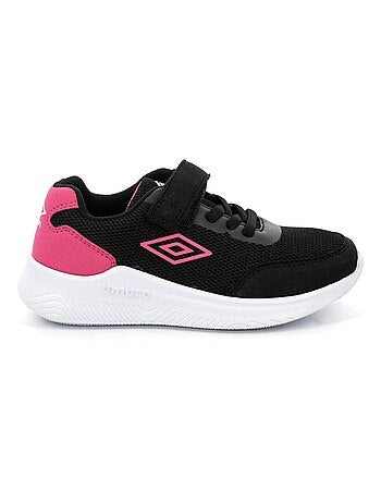 Umbro nateo meisjes sneakers zwart/roze - stijlvol & comfortabel