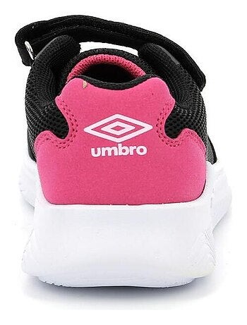 Umbro nateo meisjes sneakers zwart/roze - stijlvol & comfortabel