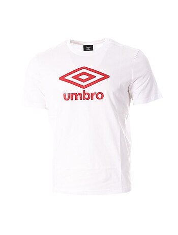Umbro net t-shirt voor heren wit/rood 729280