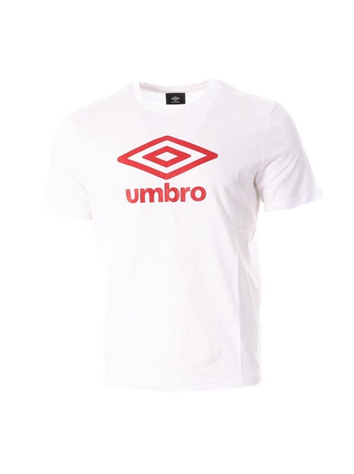 Umbro net t-shirt voor heren wit/rood 729280 - Kiabi Umbro net t-shirt voor heren wit/rood 729280 - Kiabi