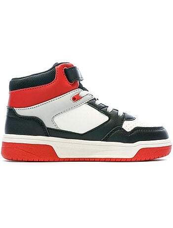 Umbro olly vlc jongens sneakers zwart/rood/wit