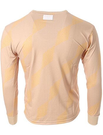 Umbro pitch crew heren sport t-shirt beige