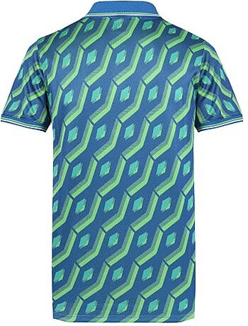 Umbro regale polo heren - blauw/groen