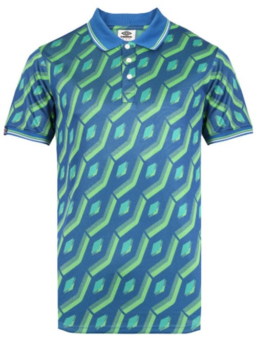 Umbro Regale Polo Heren - Blauw/Groen - Kiabi Umbro Regale Polo Heren - Blauw/Groen - Kiabi