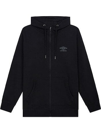 Umbro sherpa zwart heren vest met rits