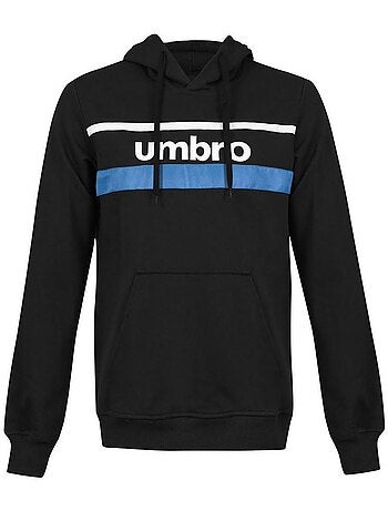 Umbro spl net hd heren hoodie zwart/blauw