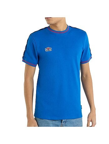 Umbro tape regale vintage blauw t-shirt voor heren