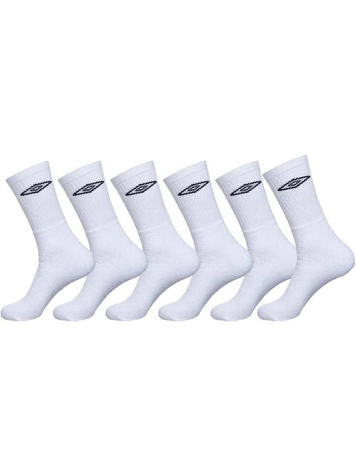 Umbro Tennissokken Heren Wit - 6 Paar - Kiabi Umbro Tennissokken Heren Wit - 6 Paar - Kiabi